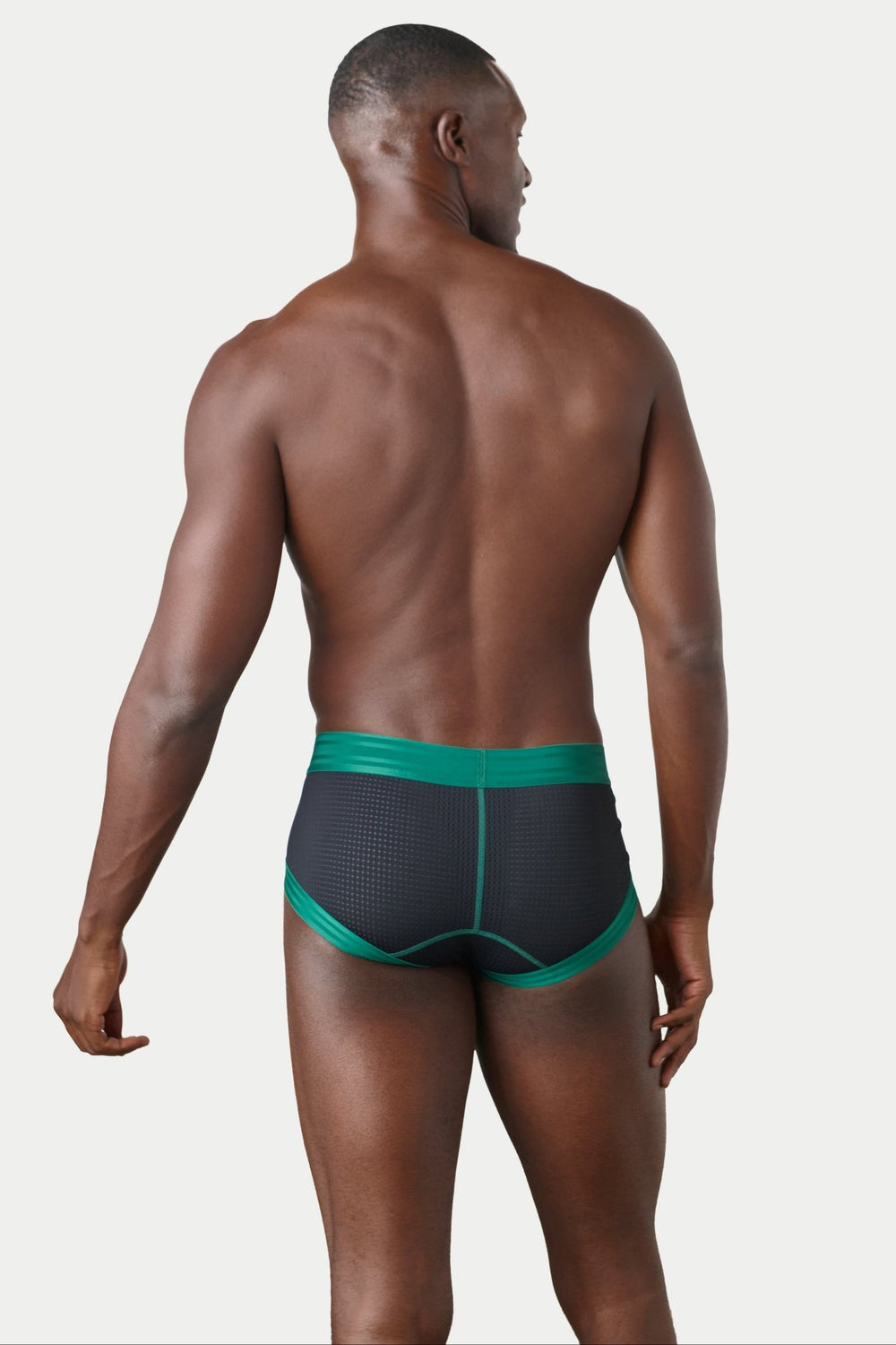 LIFT Briefs - Green with Black - AWRY