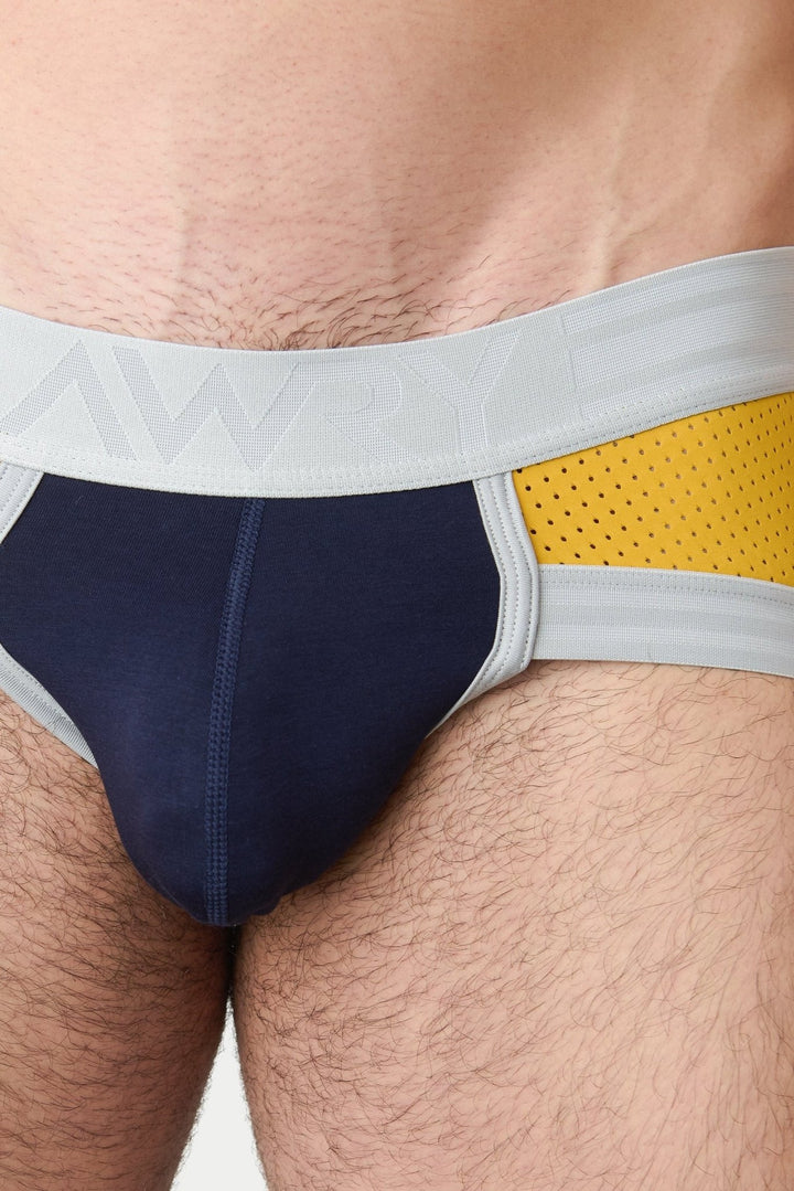 LIFT Briefs - Navy Gold - AWRY