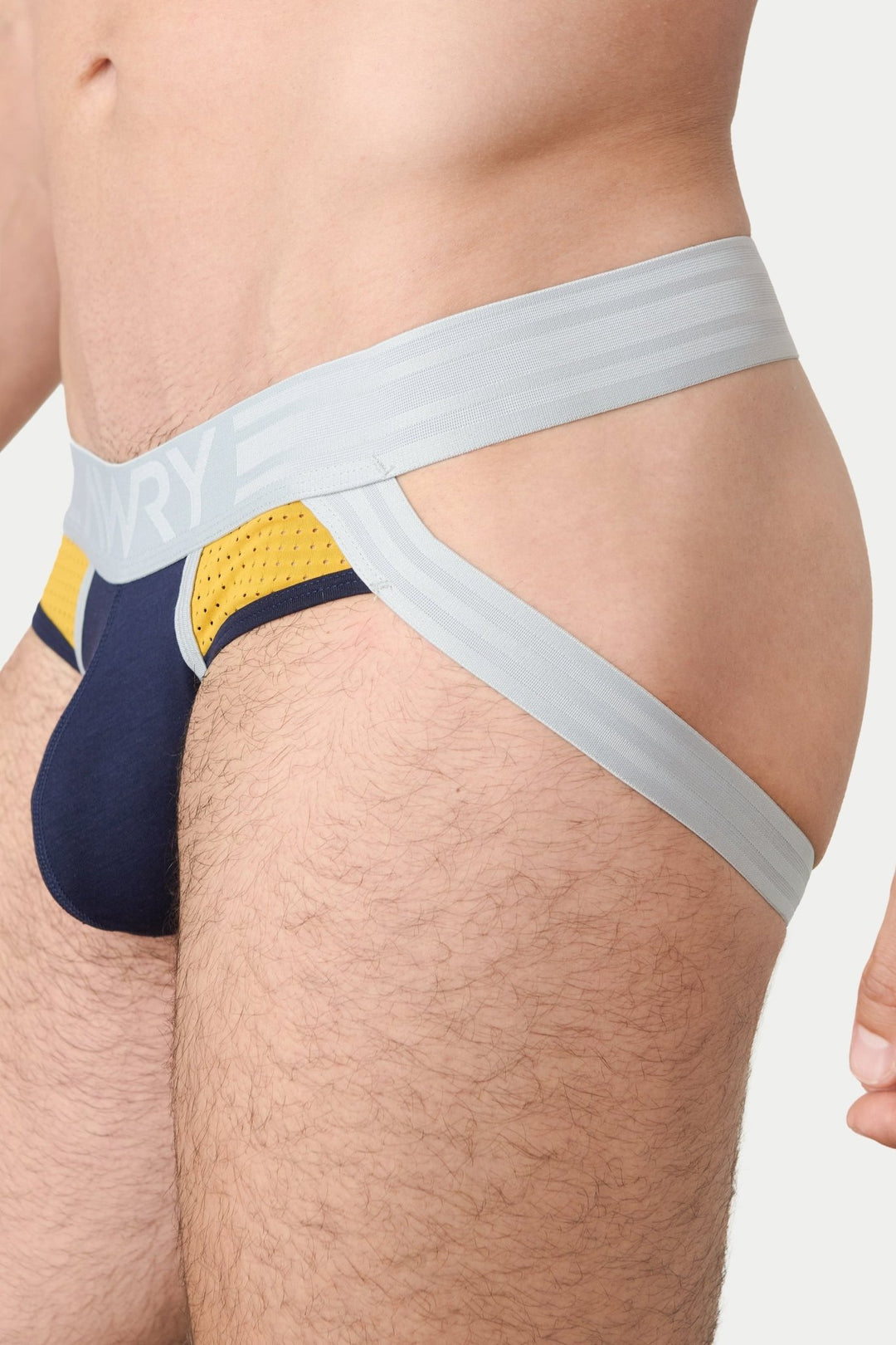 LIFT Jock Thong - Navy Gold - AWRY
