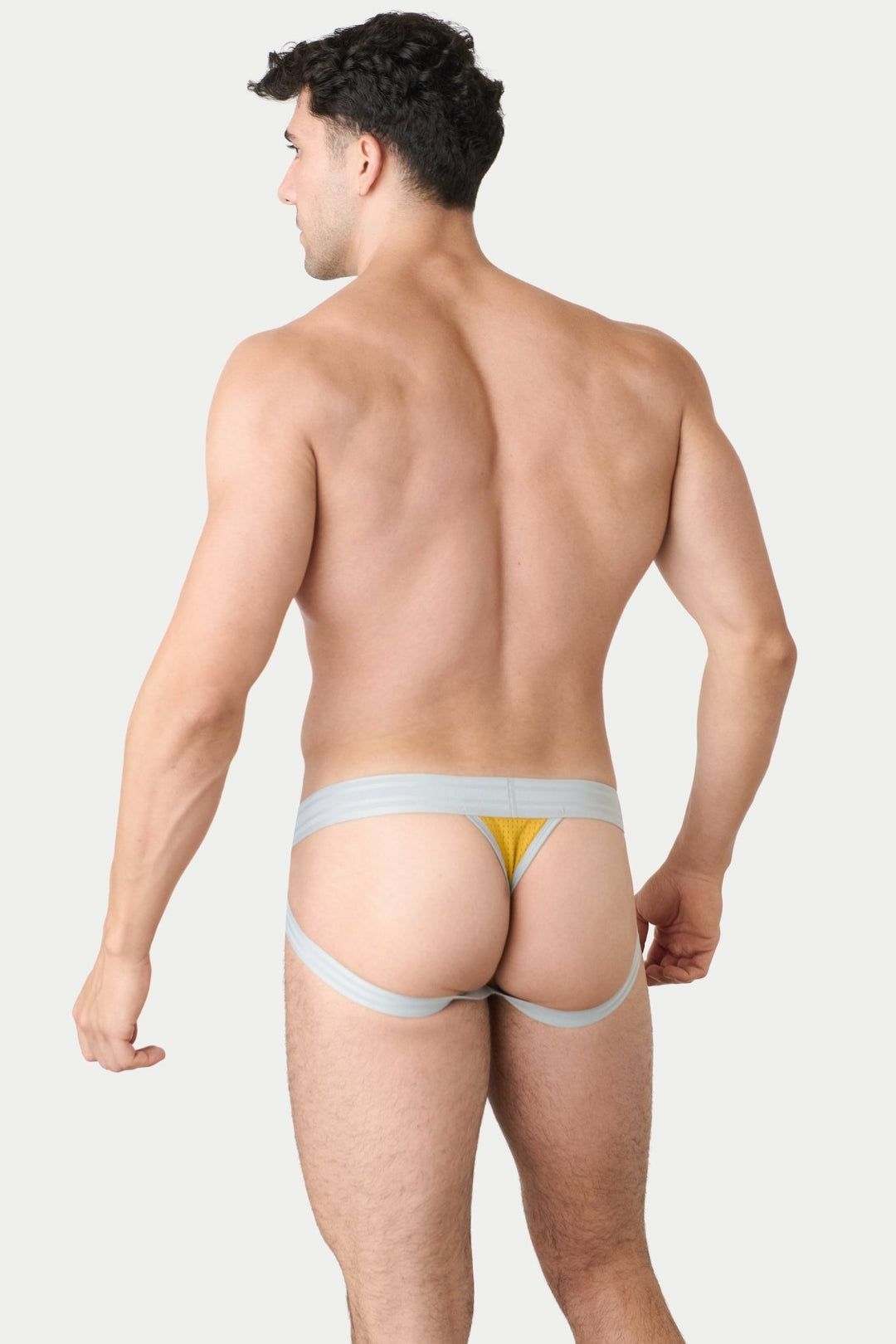 LIFT Jock Thong - Navy Gold - AWRY