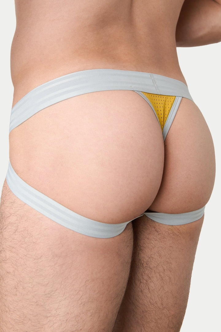 LIFT Jock Thong - Navy Gold - AWRY