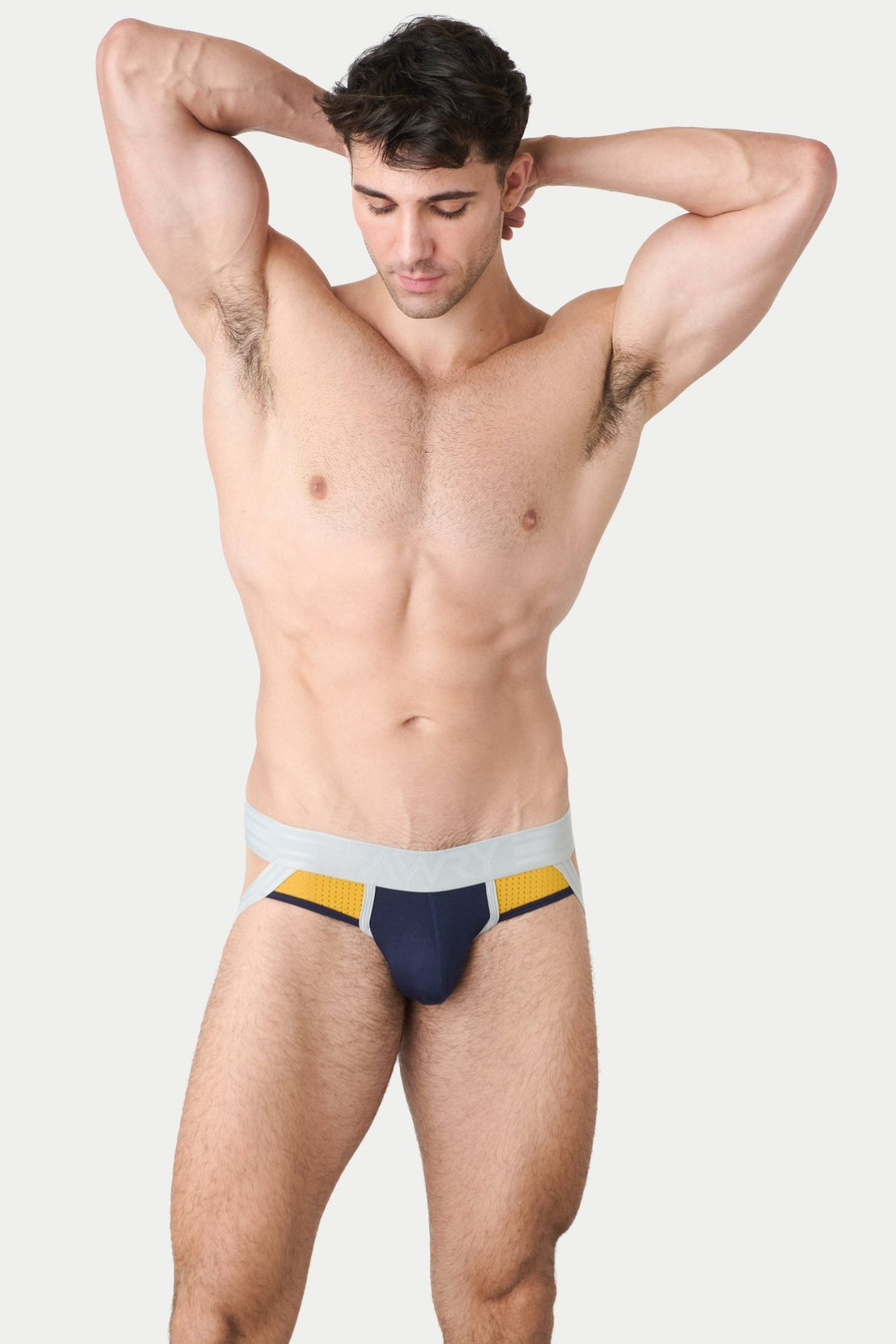 LIFT Jock Thong - Navy Gold - AWRY