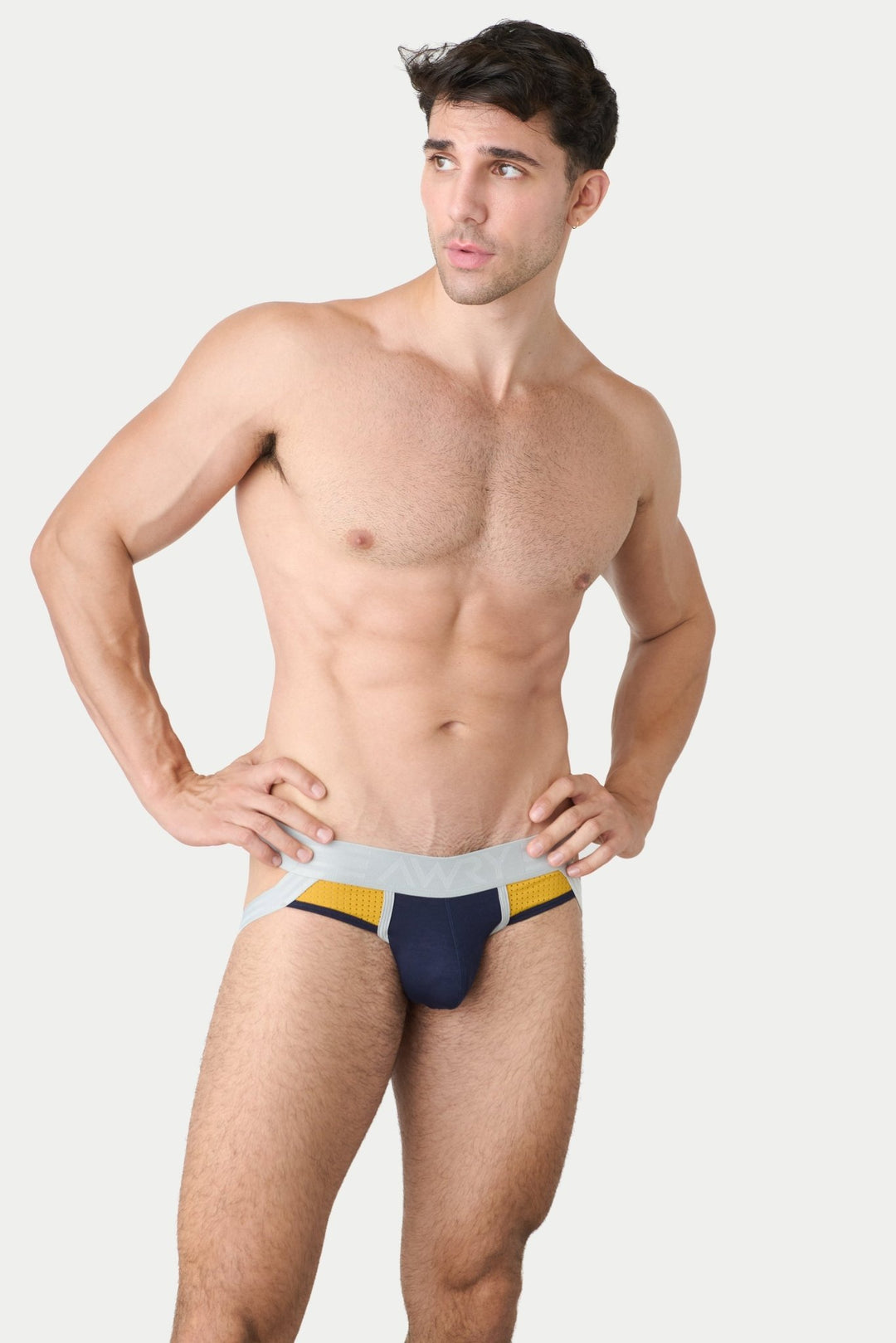 LIFT Jock Thong - Navy Gold - AWRY