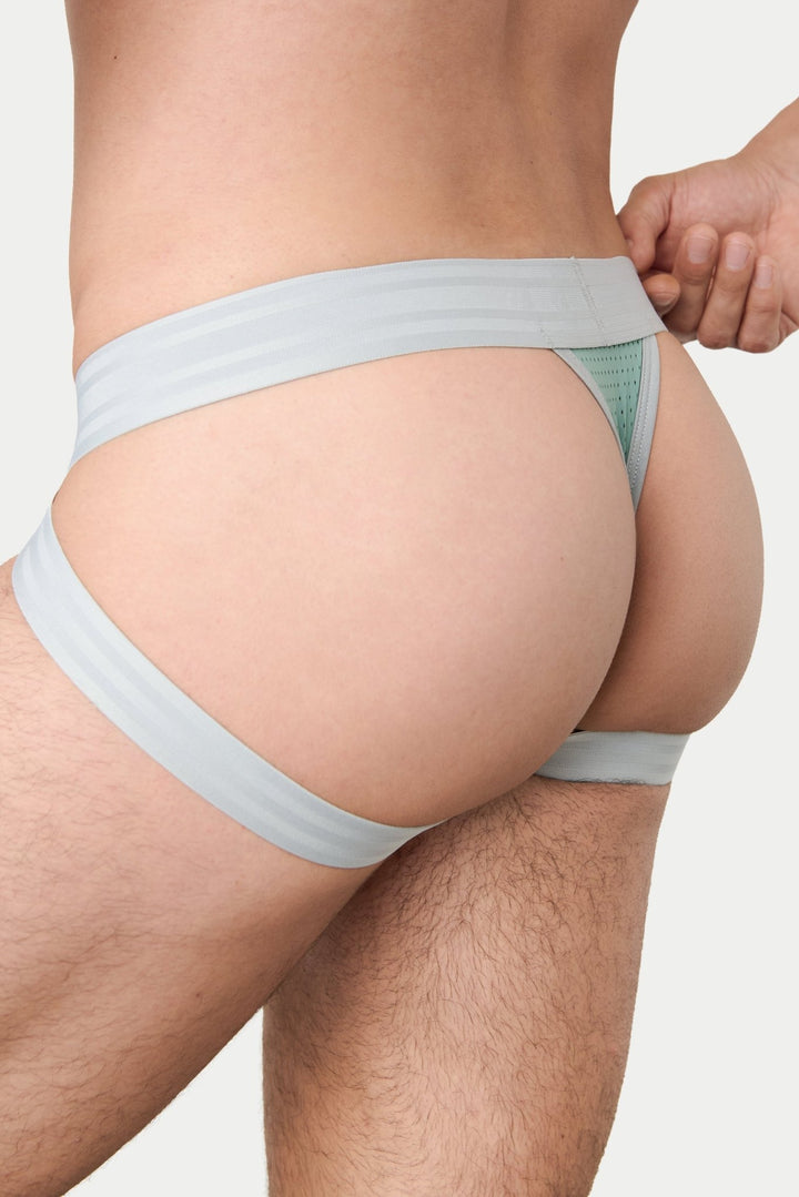LIFT Jock Thong - Sea Foam - AWRY