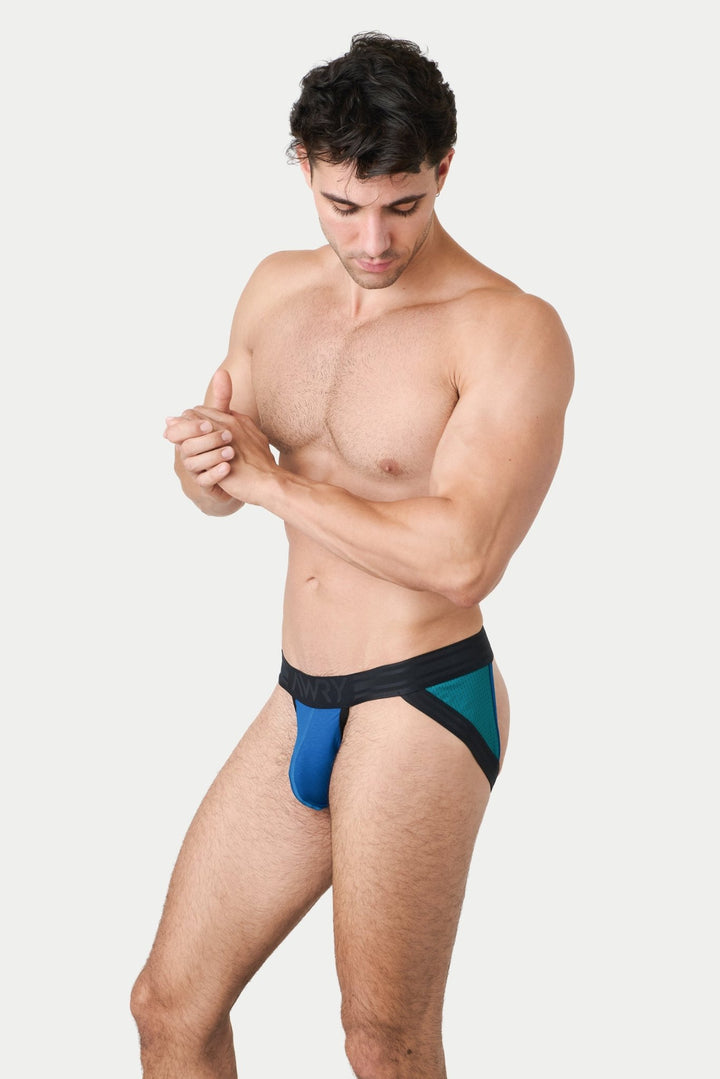 LIFT Jockstrap - Blue Lagoon - AWRY