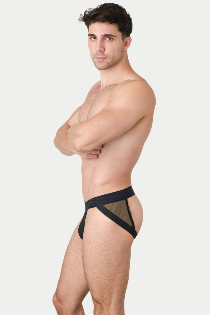 LIFT Jockstrap - Moss Black - AWRY