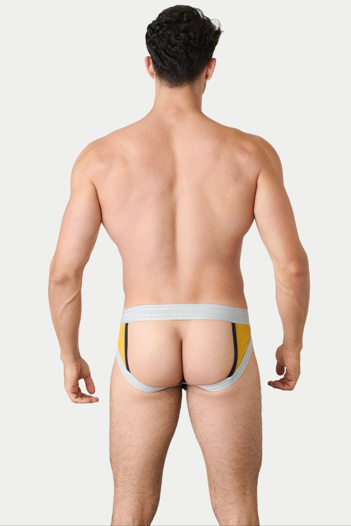 LIFT Jockstrap - Navy Gold - AWRY