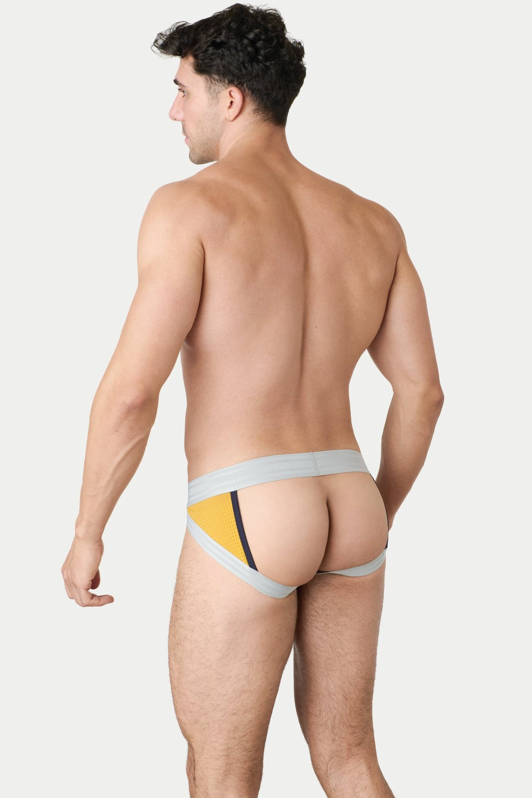 LIFT Jockstrap - Navy Gold - AWRY