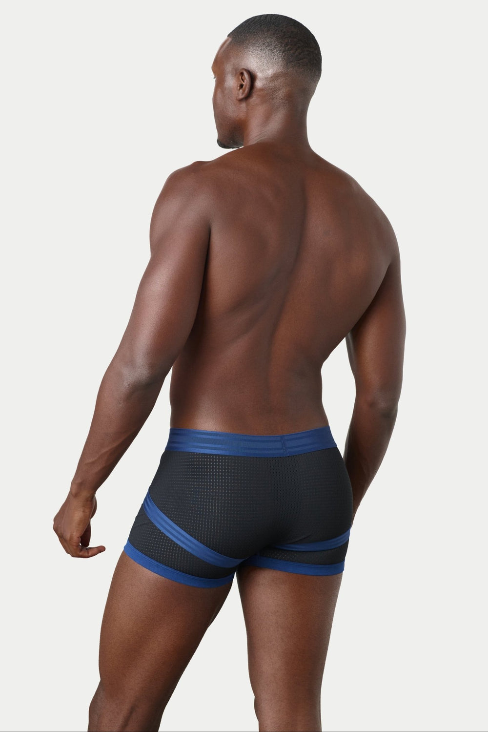 LIFT Trunks - Blue with Black - AWRY