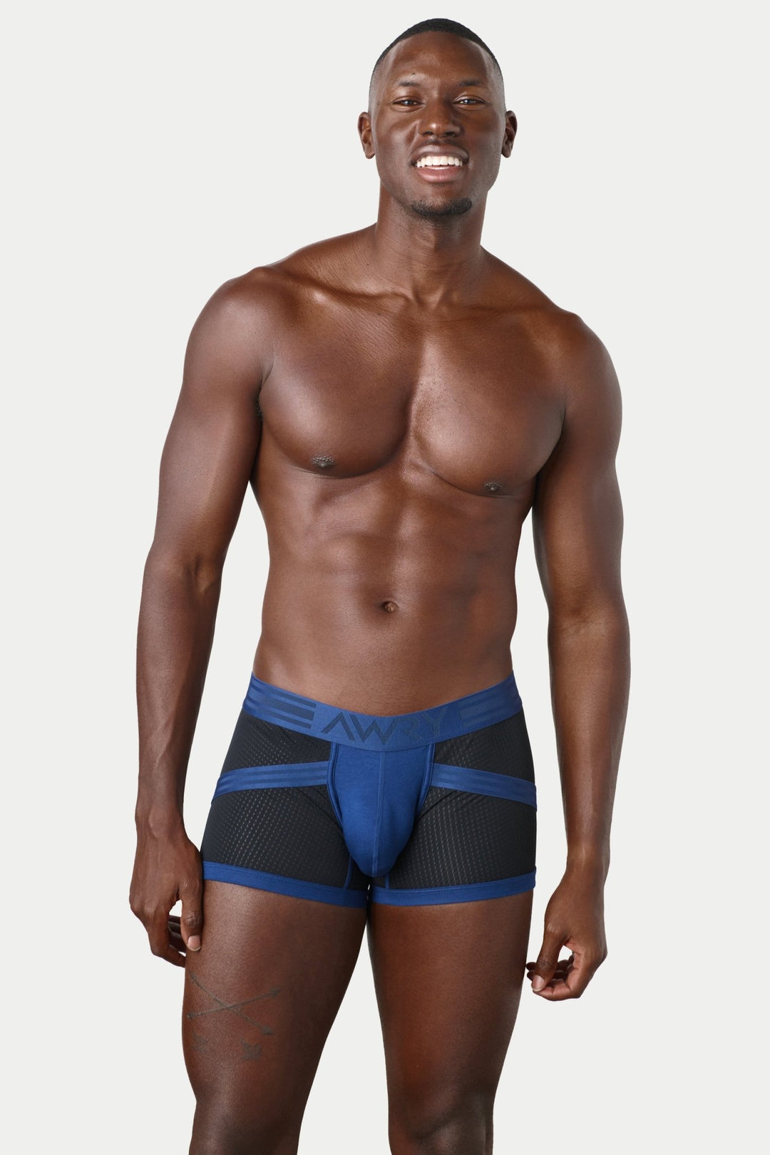 LIFT Trunks - Blue with Black - AWRY