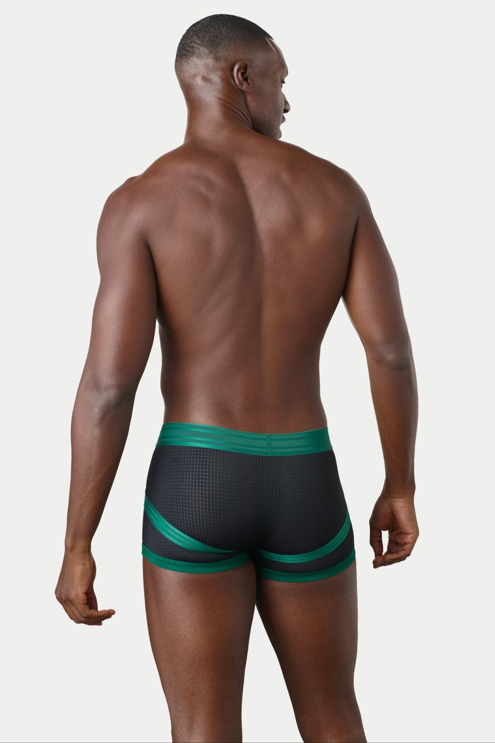 LIFT Trunks - Green with Black - AWRY