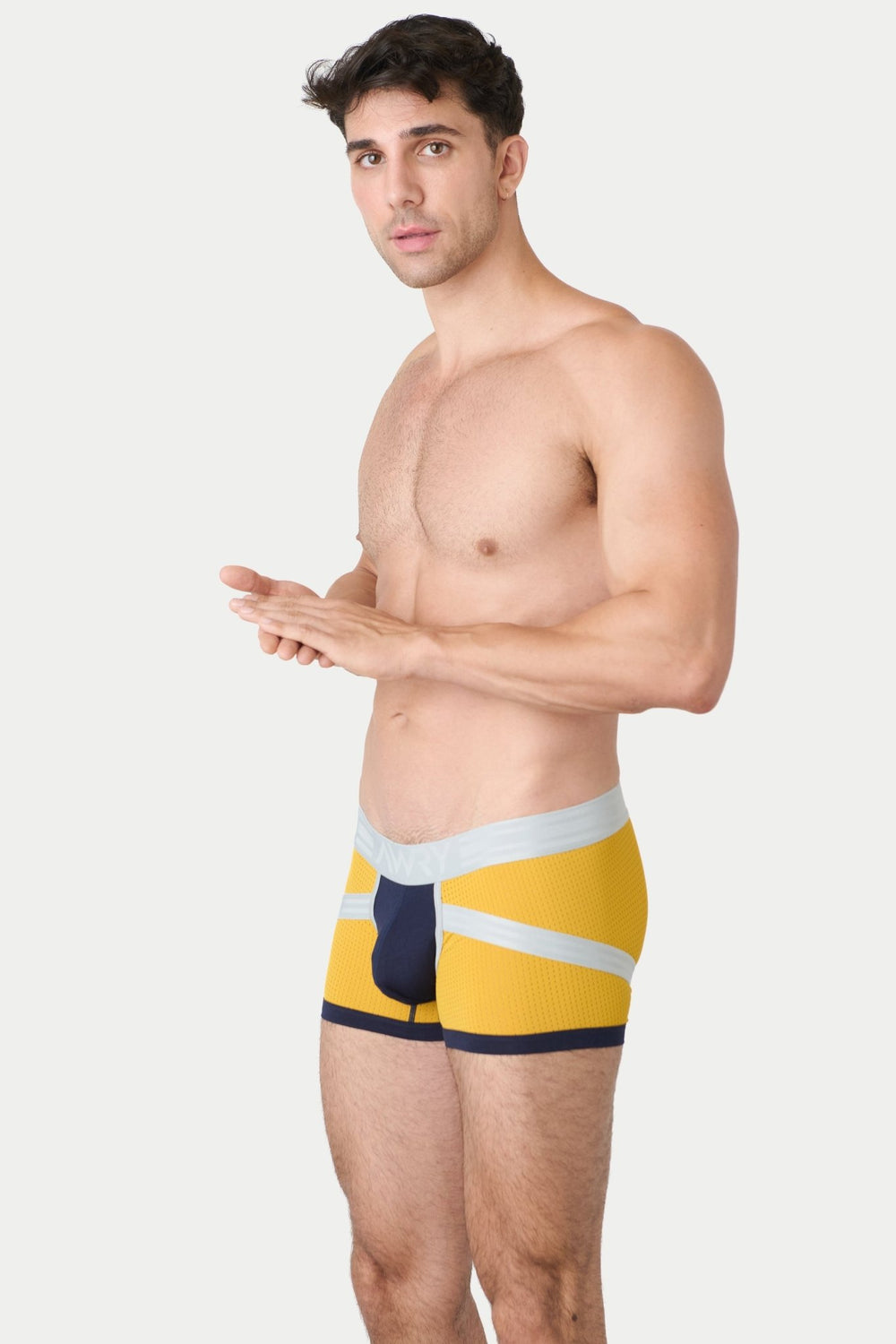 LIFT Trunks - Navy Gold - AWRY