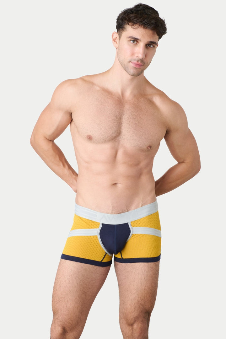 LIFT Trunks - Navy Gold - AWRY