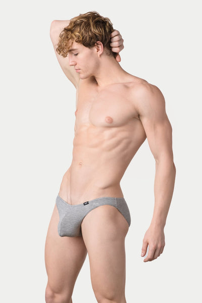 LOUNGE Briefs - Heather Gray - AWRY