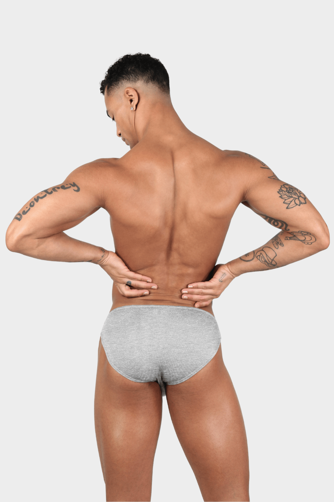 LOUNGE Briefs - Heather Gray - AWRY