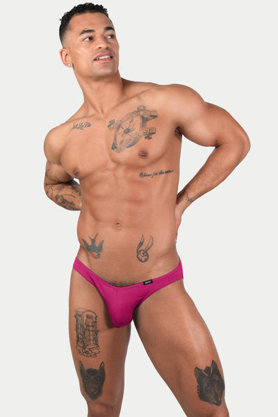 LOUNGE Briefs - Raspberry - AWRY