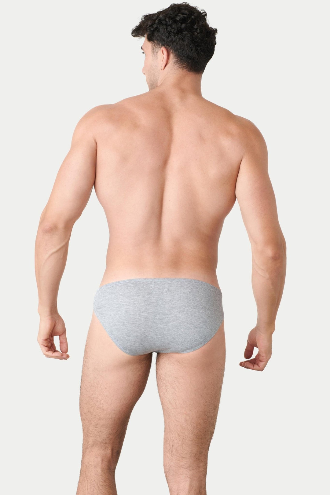 LOUNGE Briefs V2 - Heather Gray - AWRY
