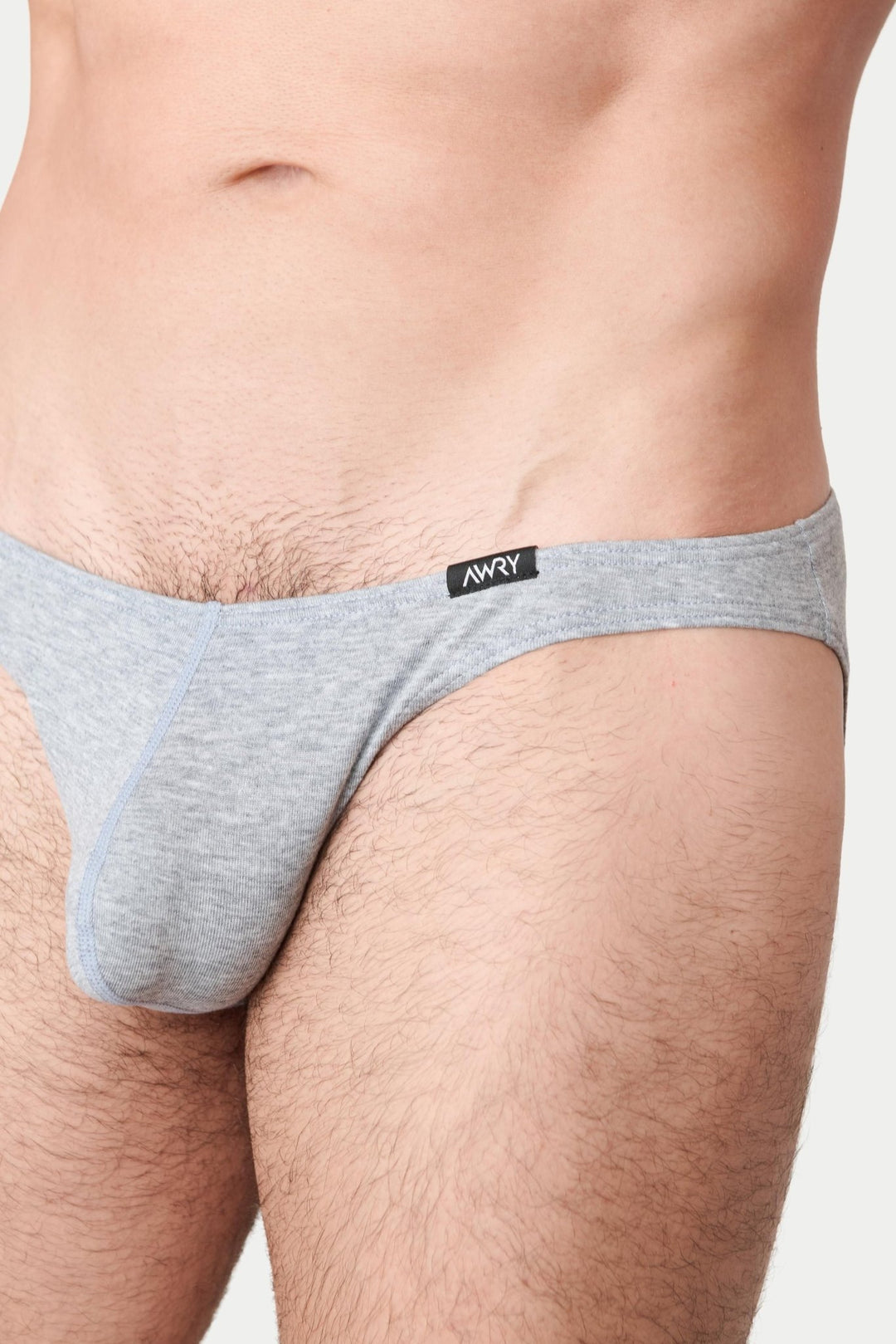 LOUNGE Briefs V2 - Heather Gray - AWRY