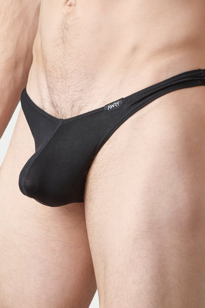 LOUNGE Thong - Black - AWRY