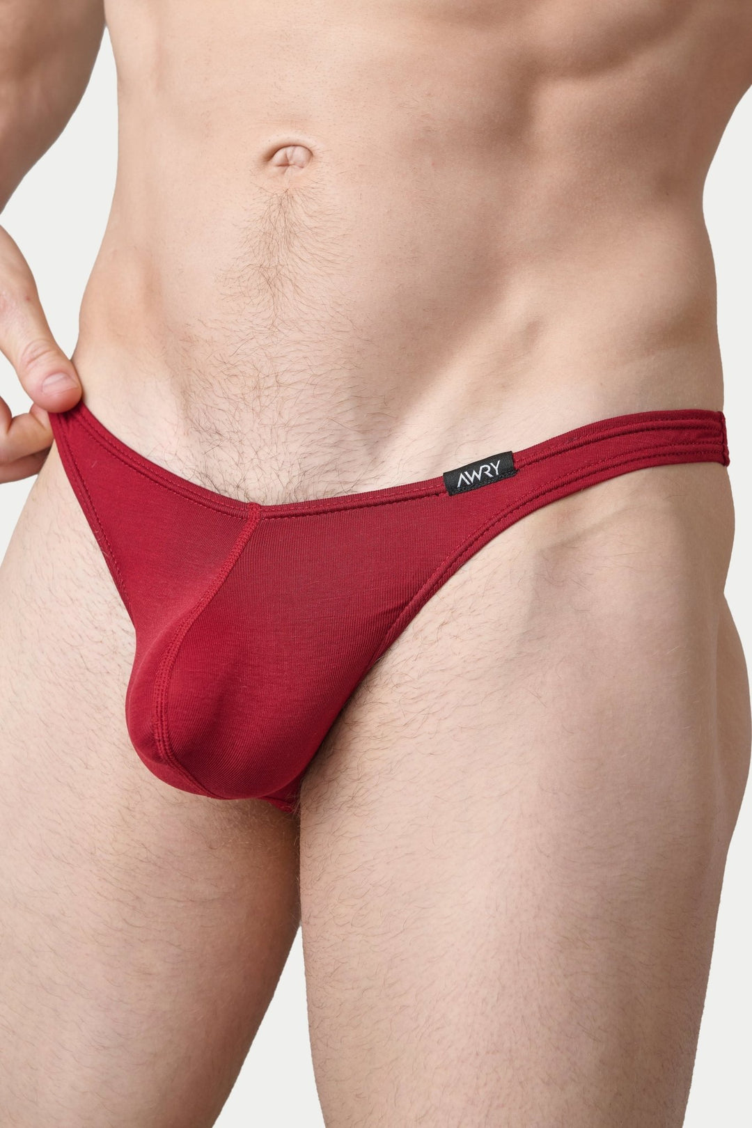 LOUNGE Thong - Maroon - AWRY