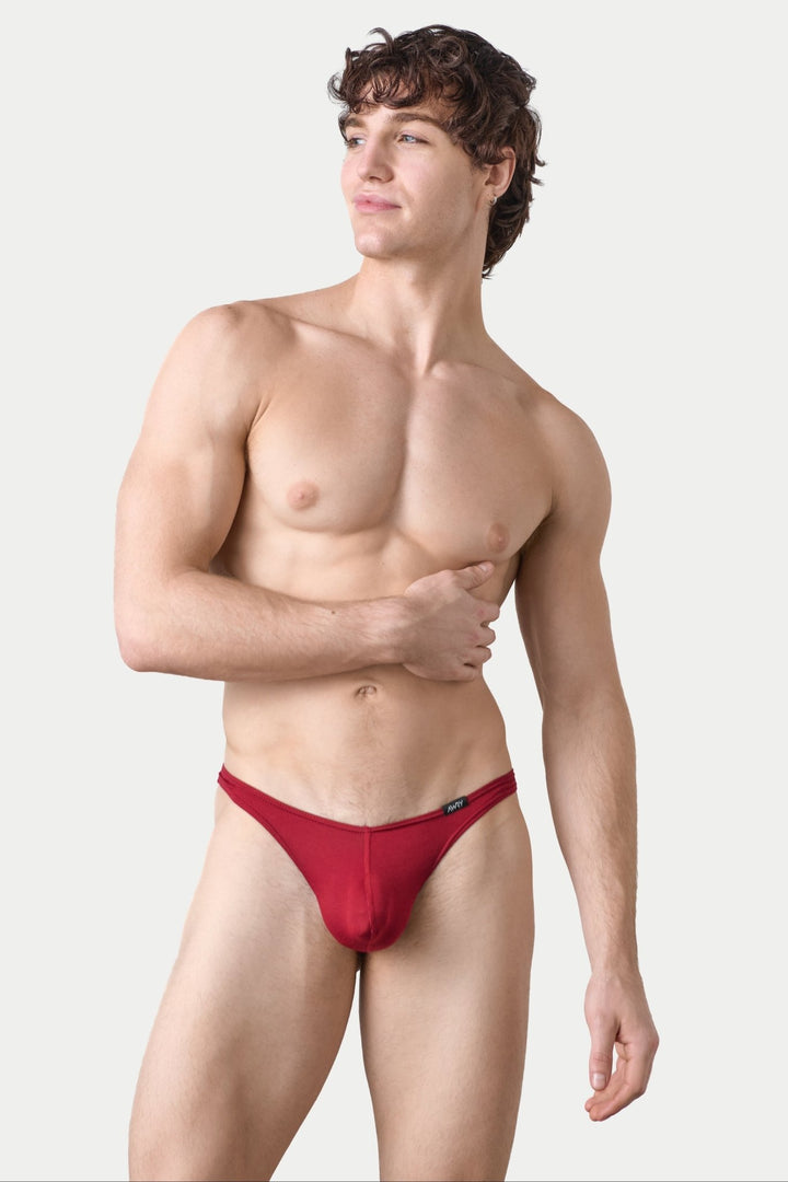 LOUNGE Thong - Maroon - AWRY
