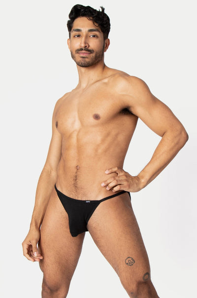 LUXE String Bikini - Black - AWRY