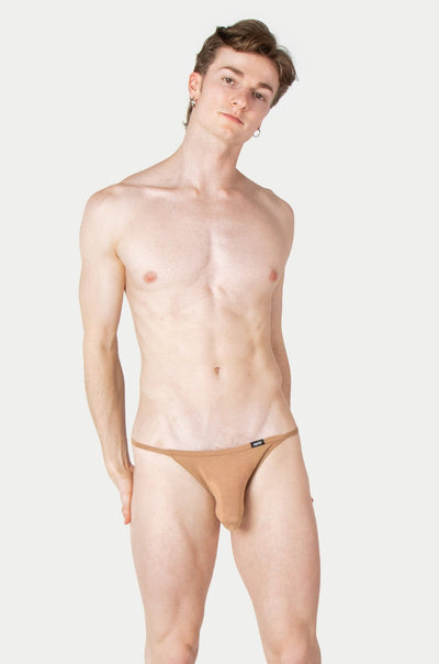 LUXE String Bikini - Tan - AWRY