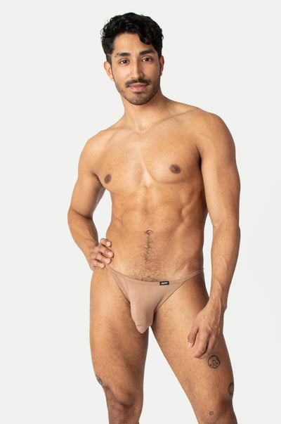 LUXE String Bikini - Tan - AWRY