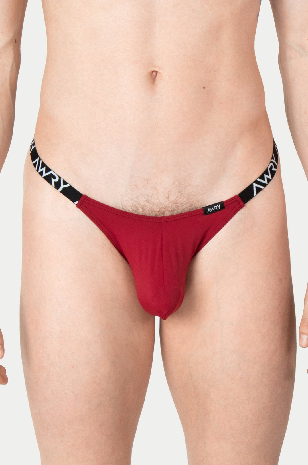 MODERN Logo Thong - Maroon - AWRY