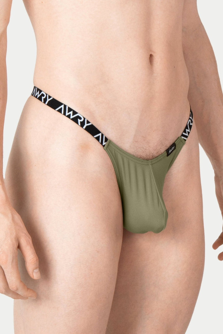 MODERN Logo Thong - Moss Green - AWRY