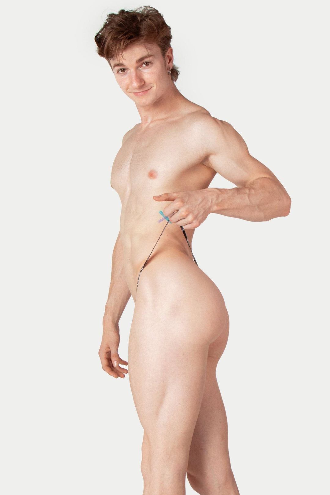 MODERN Logo Thong - Moss Green - AWRY