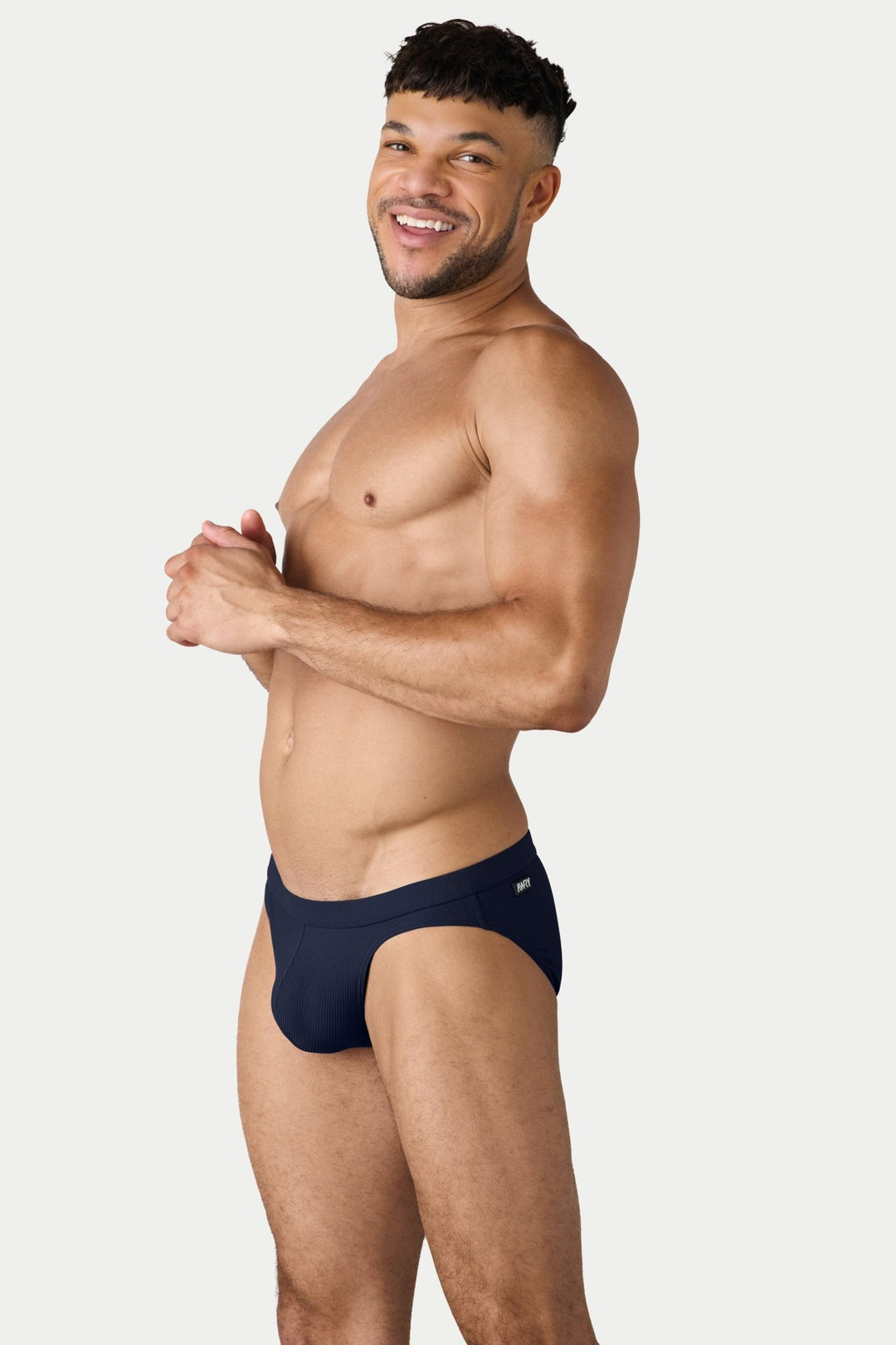 OASIS Contour Swim Brief - Navy - AWRY