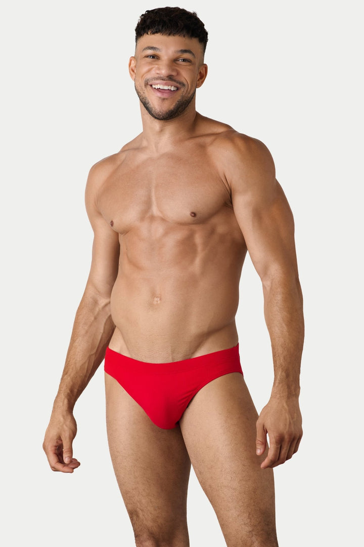 OASIS Swim Briefs - Red - AWRY