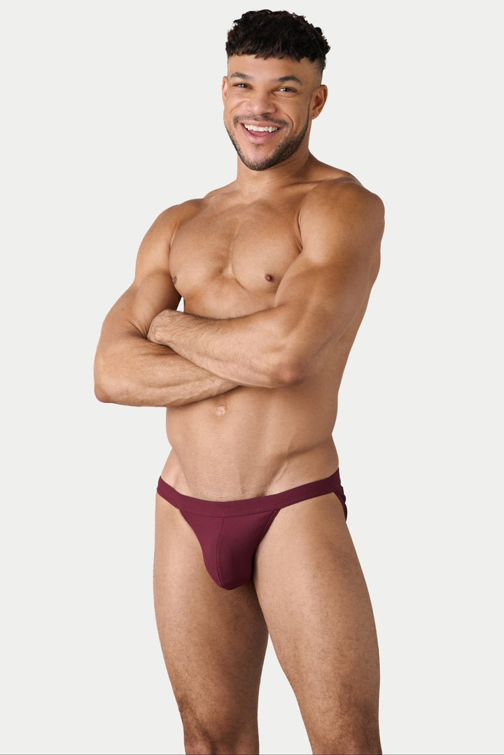 OASIS Swim Tanga - Maroon - AWRY