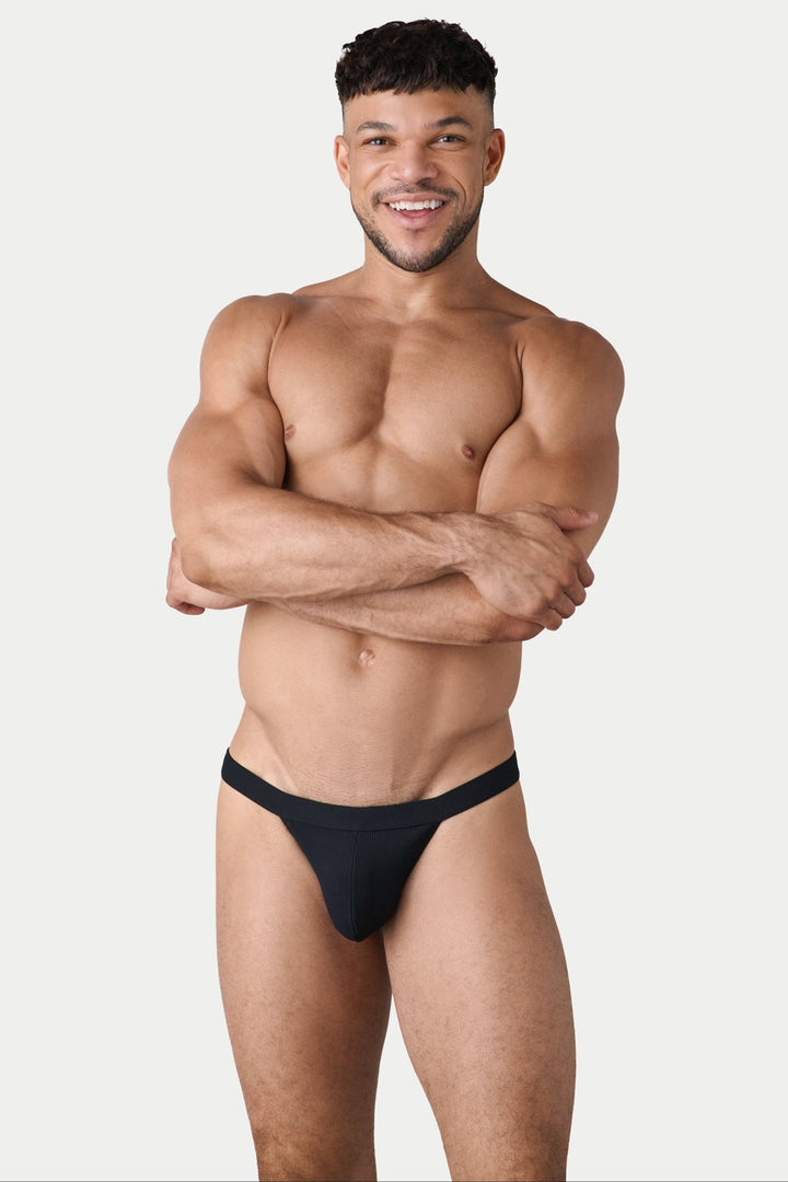 OASIS Swim Thong - Black - AWRY