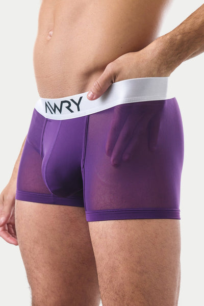 "Oops" REVEAL Thong Trunks - Purple - AWRY