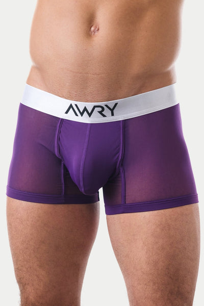 "Oops" REVEAL Thong Trunks - Purple - AWRY