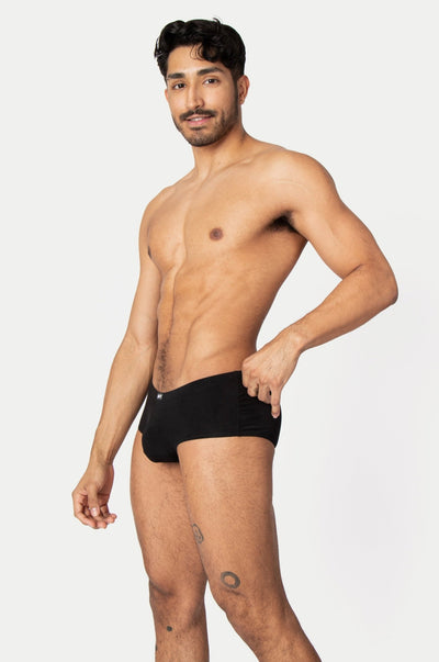 PLACID Square Briefs - Black - AWRY