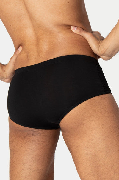 PLACID Square Briefs - Black - AWRY