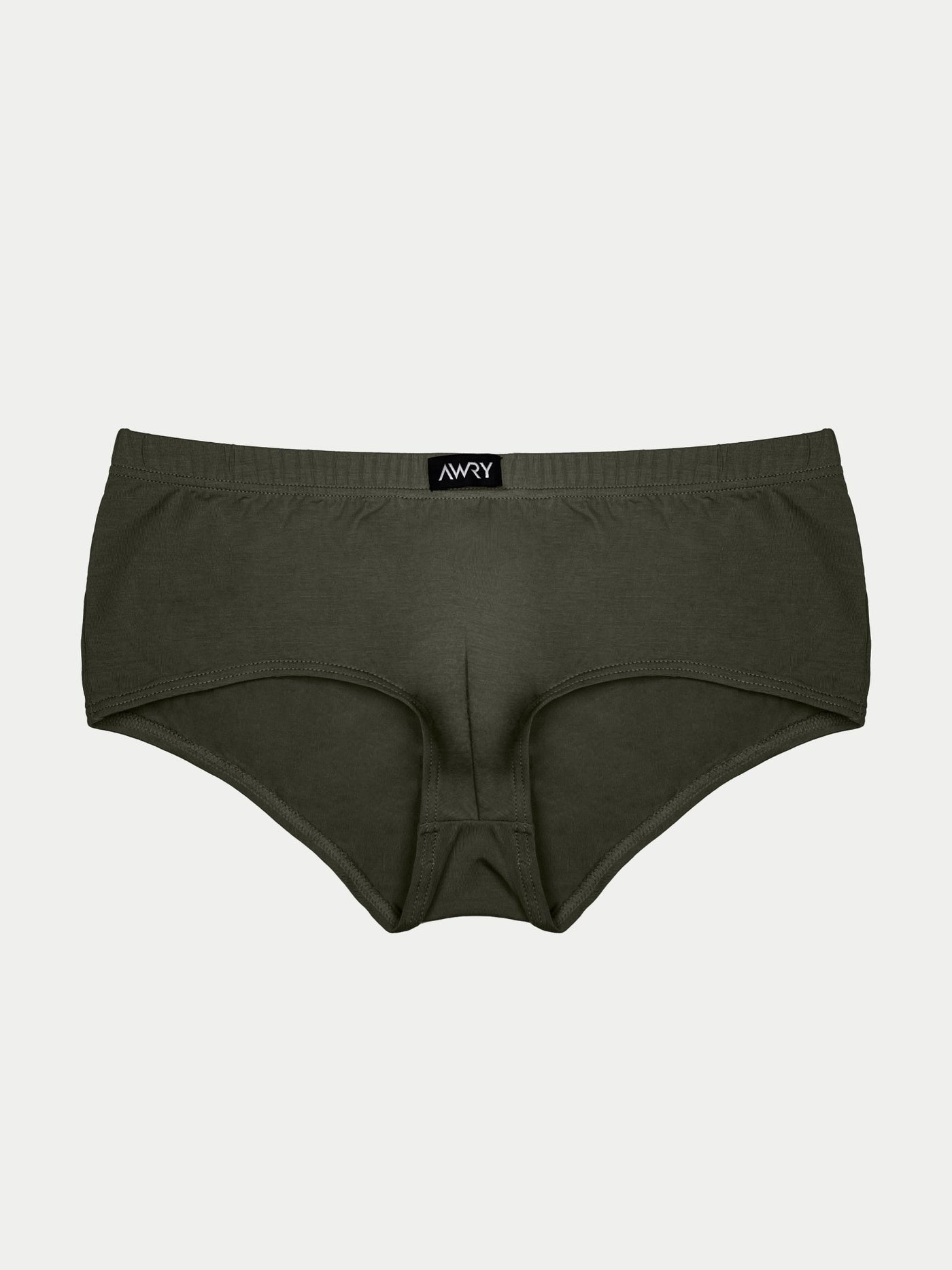 PLACID Square Briefs - Deep Olive - AWRY