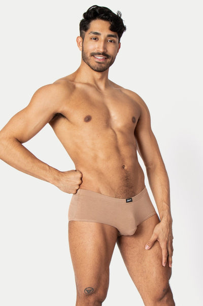 PLACID Square Briefs - Tan - AWRY