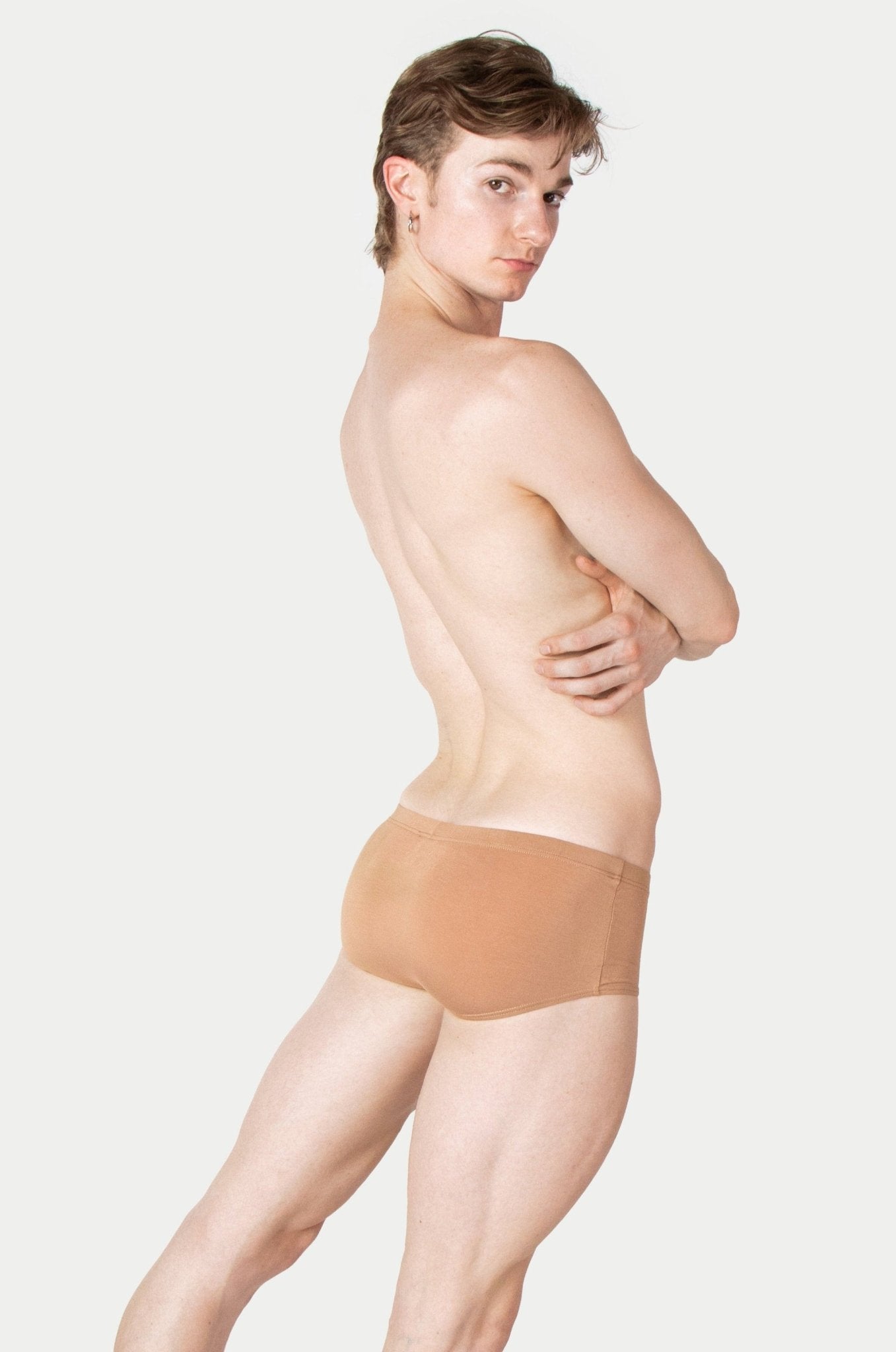 PLACID Square Briefs - Tan - AWRY