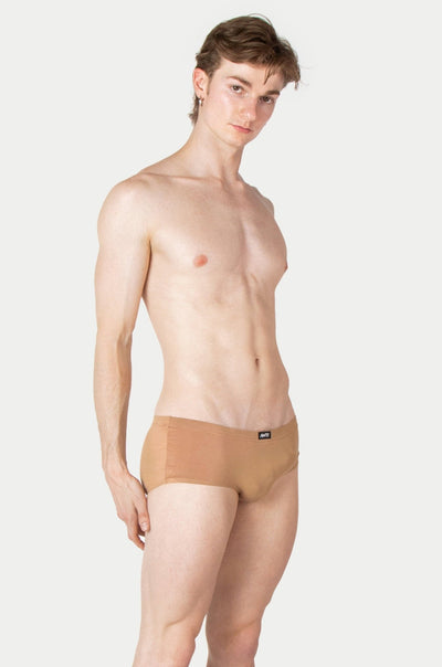 PLACID Square Briefs - Tan - AWRY