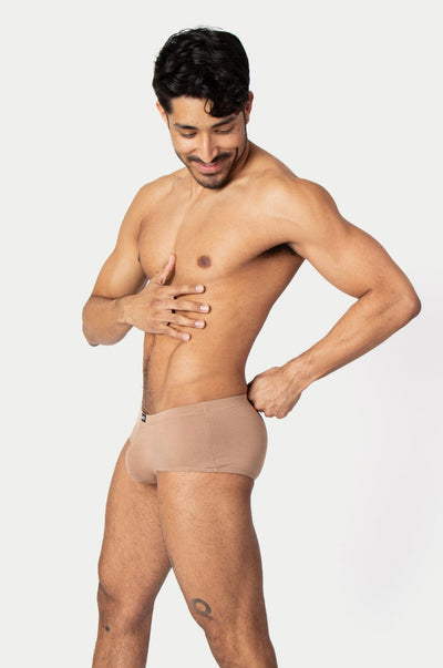 PLACID Square Briefs - Tan - AWRY