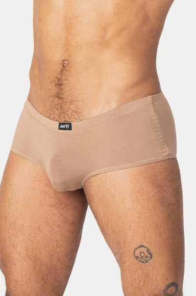 PLACID Square Briefs - Tan - AWRY