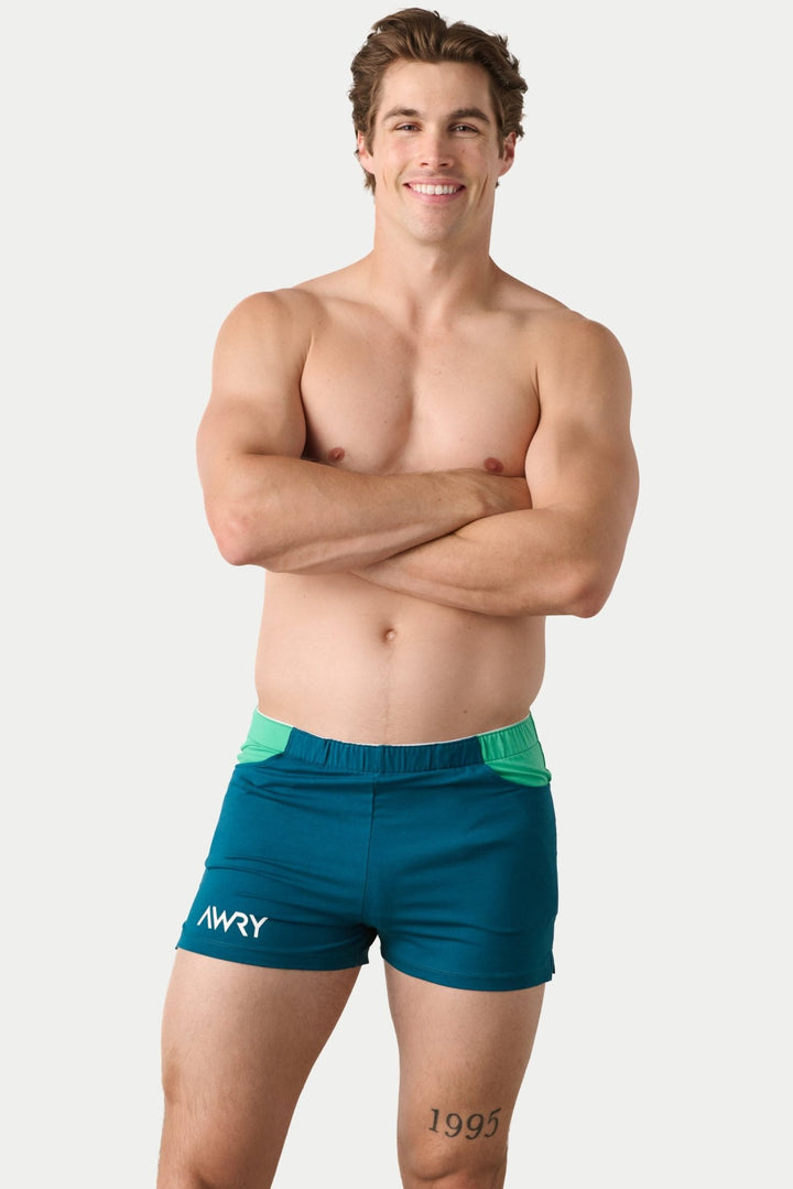 PLAYOFF Shorts - Teal - AWRY