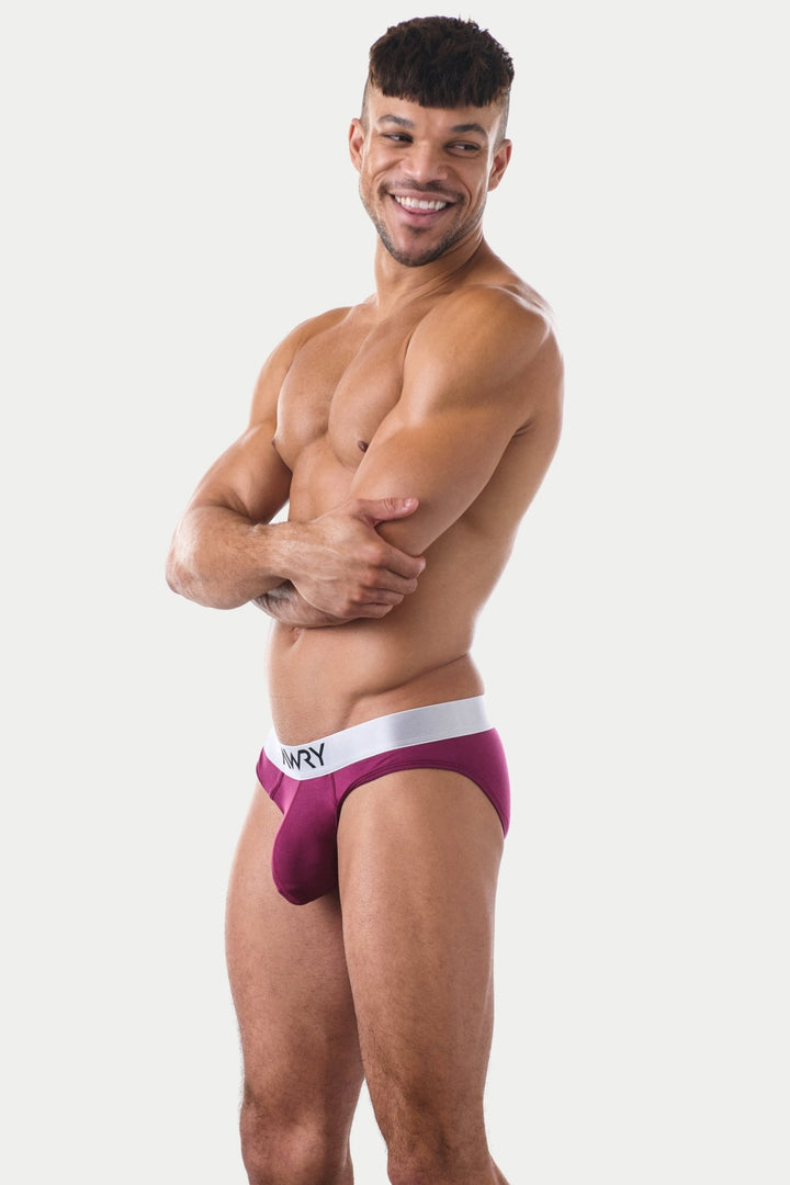 POCKET Briefs - Berry Red - AWRY