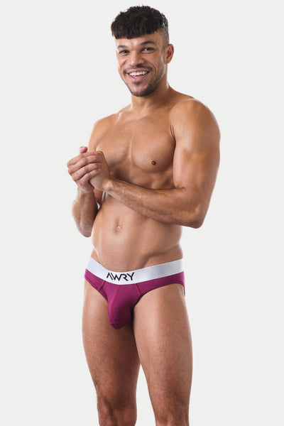 POCKET Briefs - Berry Red - AWRY