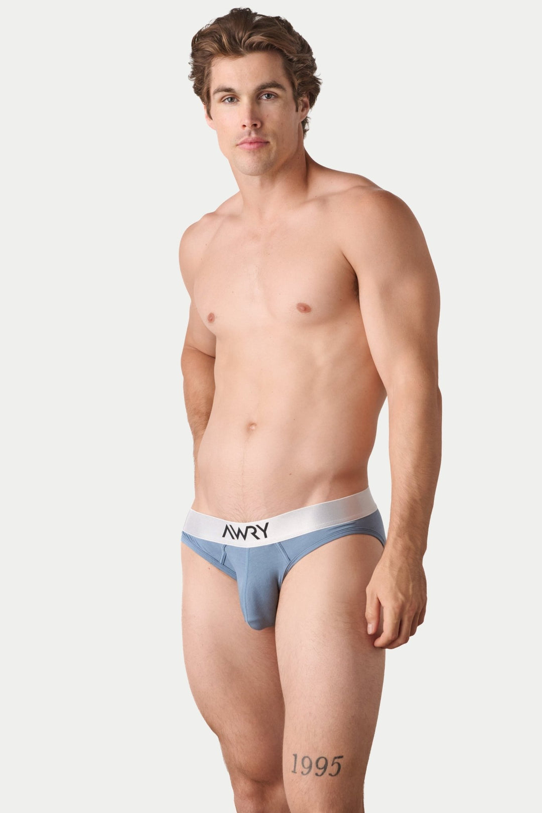 POCKET Briefs V2 - Hazy Blue - AWRY