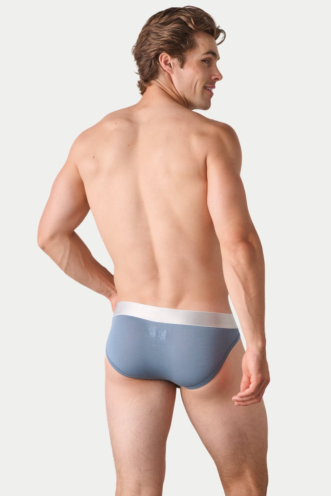 POCKET Briefs V2 - Hazy Blue - AWRY